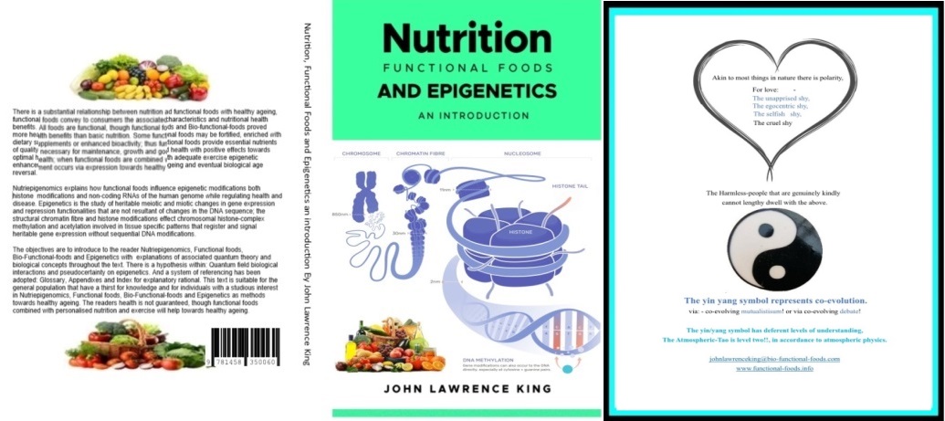 Nutrition, functional foods and epigenetics  an introduction wrote by John Lawrence King 